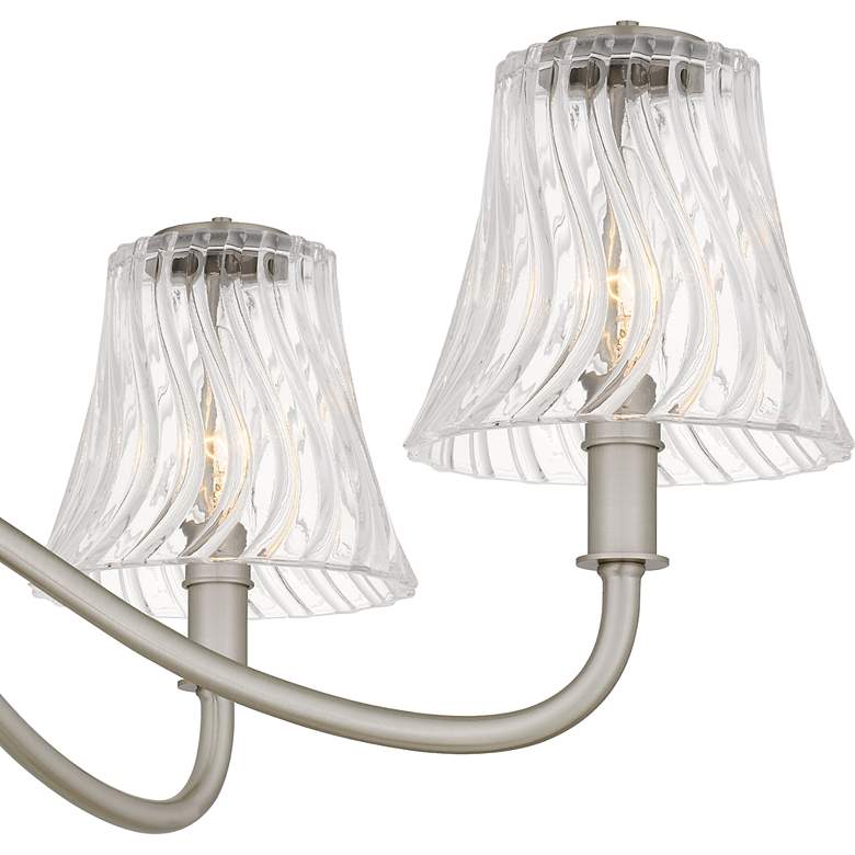Image 5 McKinney 5-Light Brushed Nickel Chandelier more views