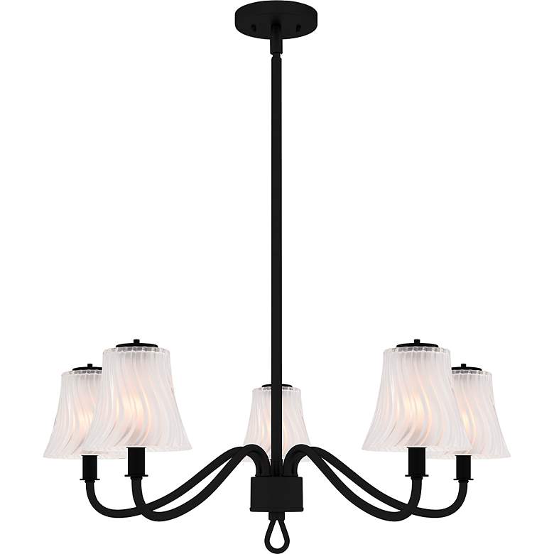 Image 3 McKinney 5-Light Matte Black Chandelier more views