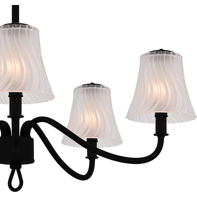 Image 5 McKinney 5-Light Matte Black Chandelier more views