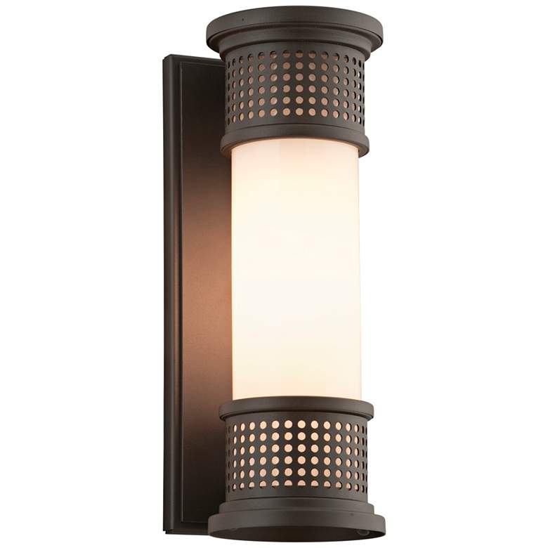 Image 1 Mcqueen 13 inch High Bronze LED Outdoor Wall Light