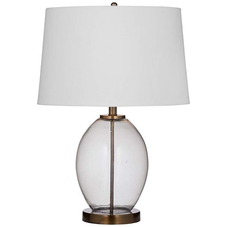 Image 1 Mcraee 24" Traditional Styled Brown Table Lamp