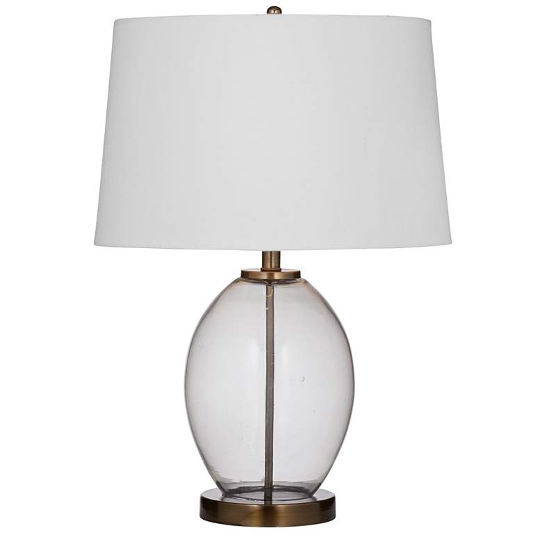 Image 1 Mcraee 24 inch Traditional Styled Brown Table Lamp