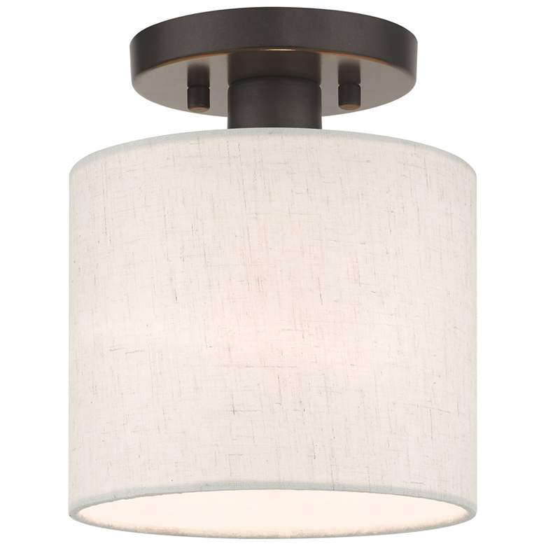 Image 1 Meadow 1 Light English Bronze Semi Flush