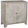 Meadow 35" Wide White Wash 2-Door Accent Cabinet