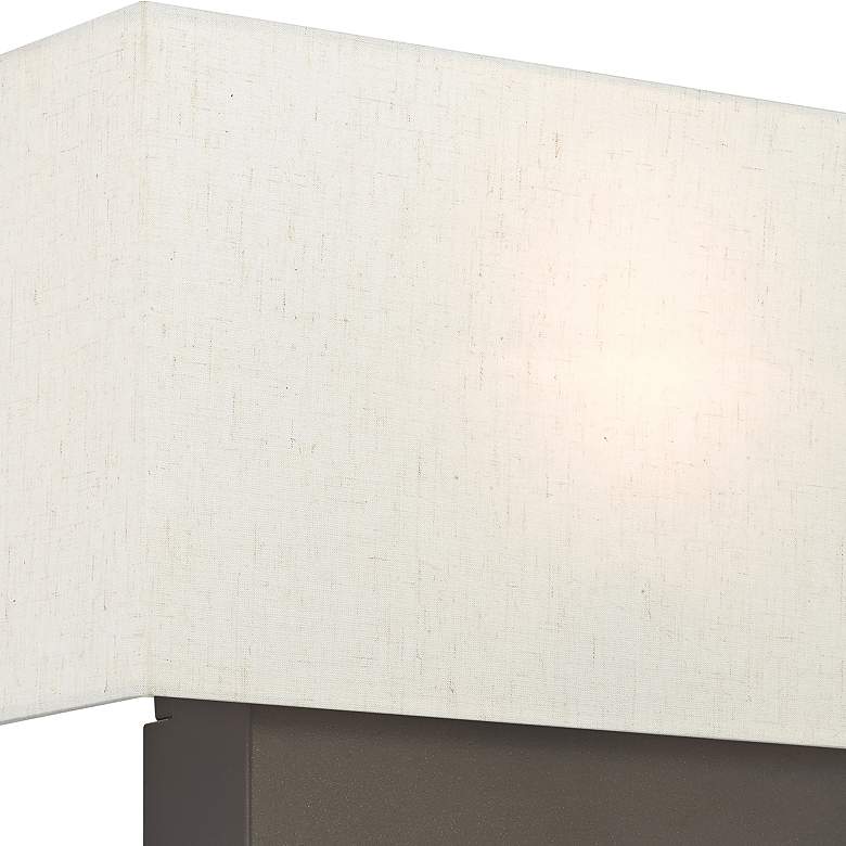 Image 3 Meadow 9 3/4" High English Bronze Wall Sconce more views