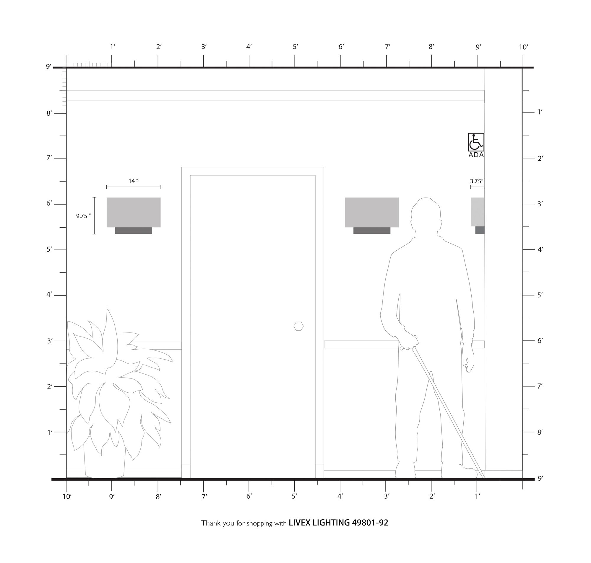 Meadow 9 3/4" High English Bronze Wall Sconce