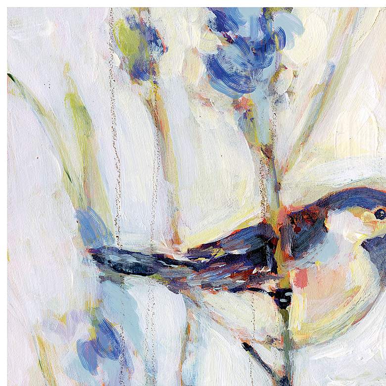 Image 3 Meadow Blue No 2 24" Square Outdoor Canvas Wall Art more views