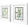 2_Meadow Blues I 9"W x 11"H Coastal Framed Art Set of 2 more views
