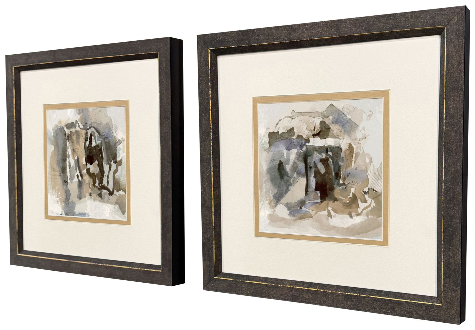 Image 2 Meadow Details 11"W x 11"H Framed Art - Set of 2 more views