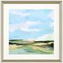 Meadow Gold I 33" Square Giclee Framed Wall Art