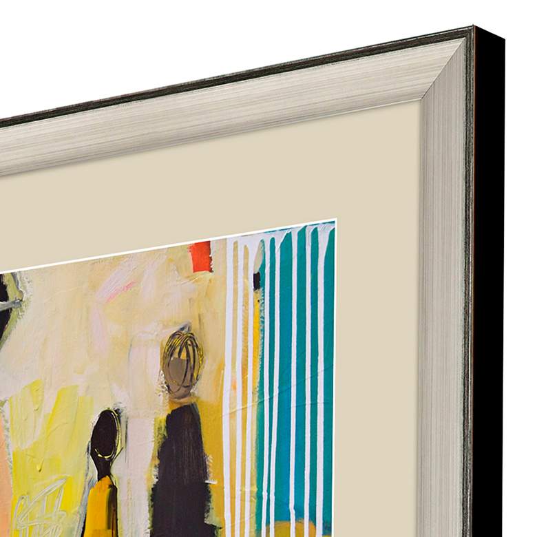Image 2 Meandering 40"W x 40"H Framed Art more views