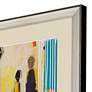 2_Meandering 40"W x 40"H Framed Art more views