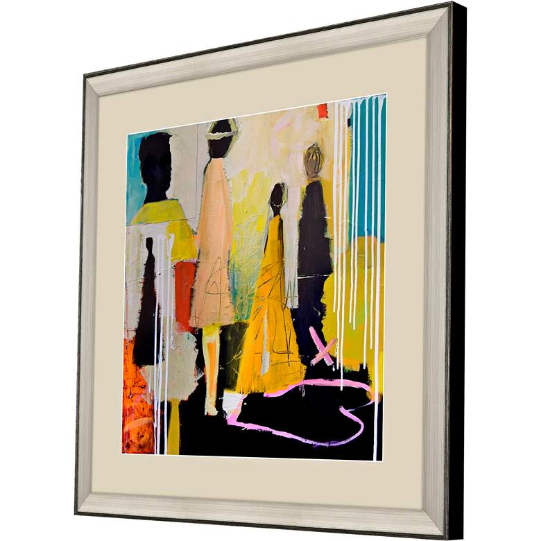 Image 3 Meandering 40"W x 40"H Framed Art more views