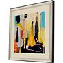 3_Meandering 40"W x 40"H Framed Art more views