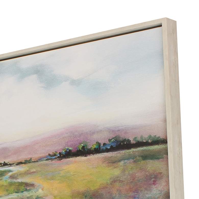 Image 4 Meandering Stream 43" Square Giclee On Canvas Wall Art more views