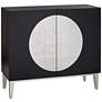 2_Medallion 39 1/2" Wide Black 2-Door Cabinet