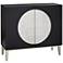 Medallion 39 1/2" Wide Black 2-Door Cabinet
