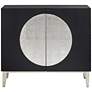 6_Medallion 39 1/2" Wide Black 2-Door Cabinet more views