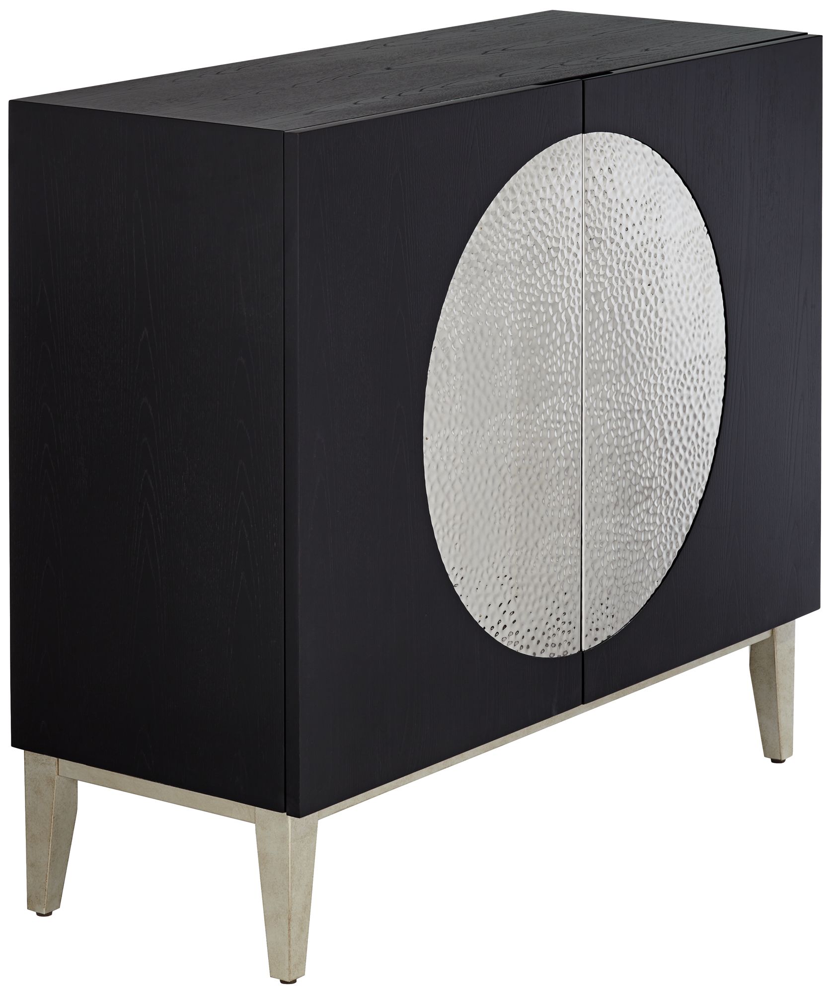 Medallion 39 1/2" Wide Black 2-Door Cabinet