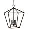 Medford 17 1/2" Wide Bronze 4-Light Entry Mini Pendant