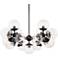 Medhi 35 1/2"W Bronze 17-Light Sputnik Style Pendant Light