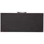7_Medici 36" Wide Black and Gold 2-Door Accent Cabinet more views