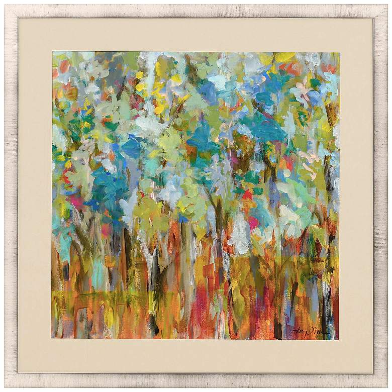 Image 1 Meditations in Nature 39"W x 39"H Framed Art