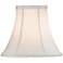 Medium Bone Linen Bell Lamp Shade 3x6x5 (Clip-On)
