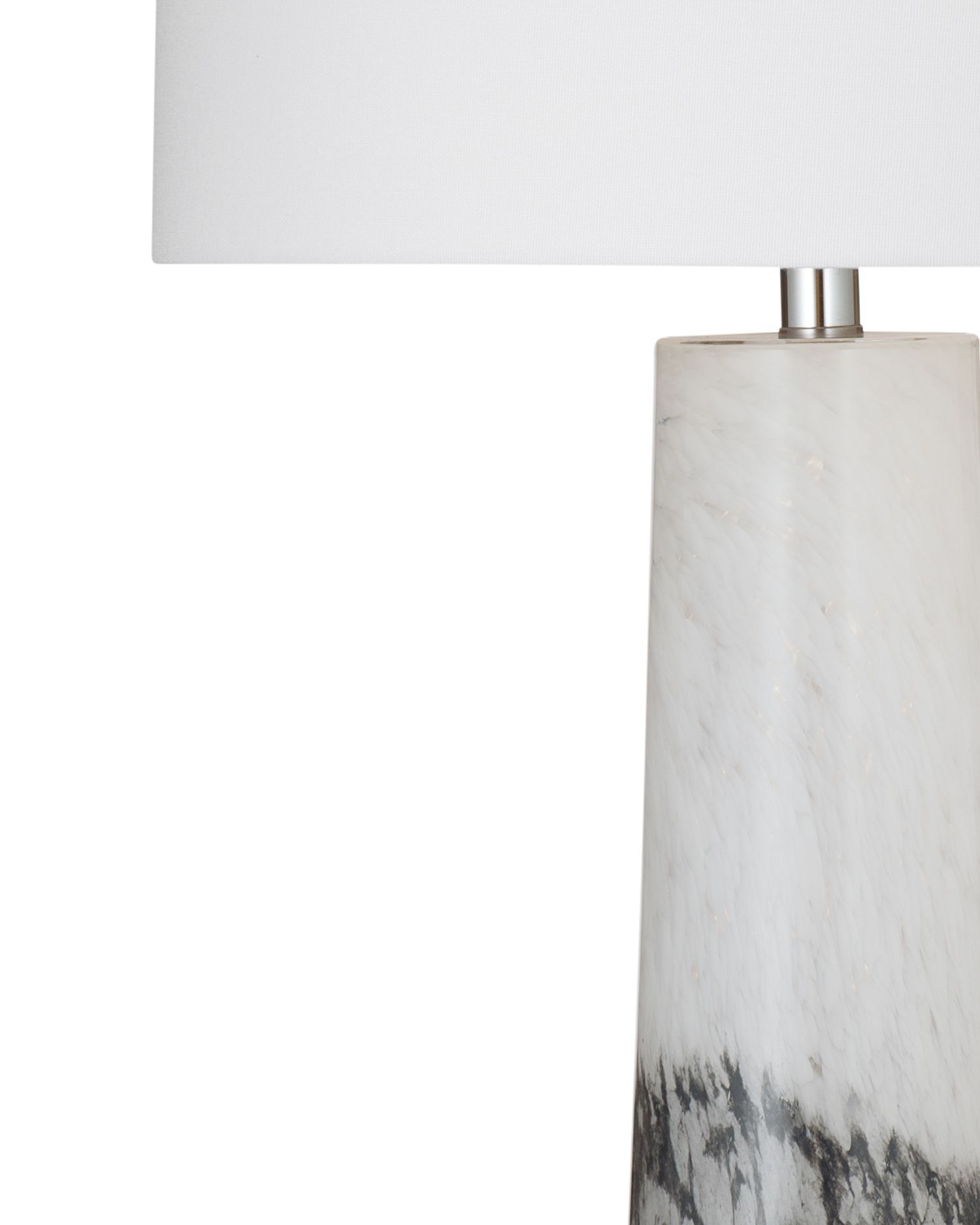 Image 2 Medway 31" High White And Black Table Lamp more views