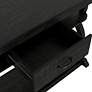 3_Mefford 47 1/4"W Reclaimed Black Oak 1-Drawer Console Table more views