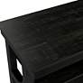 5_Mefford 47 1/4"W Reclaimed Black Oak 1-Drawer Console Table more views