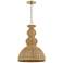 Megan Molten x Mitzi Mayla 15.25 In 1 Lt Pendant Aged Brass