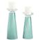 Meghan Cay Glass Pillar Candle Holder Set of 2