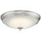 Melana 13" Wide Brushed Nickel LED Ceiling Light