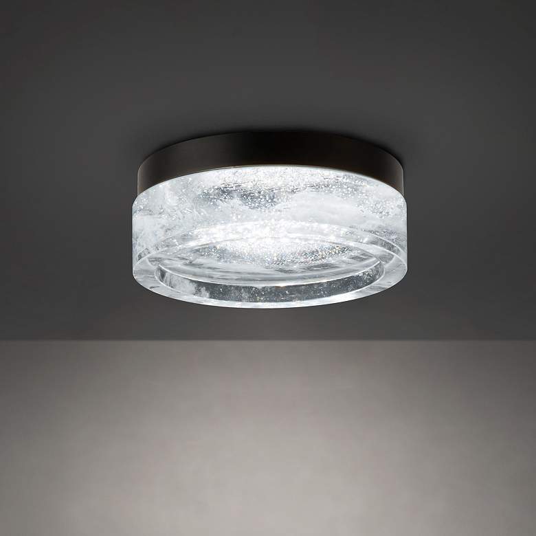 Image 1 Melange 1 Light LED Flush Mount