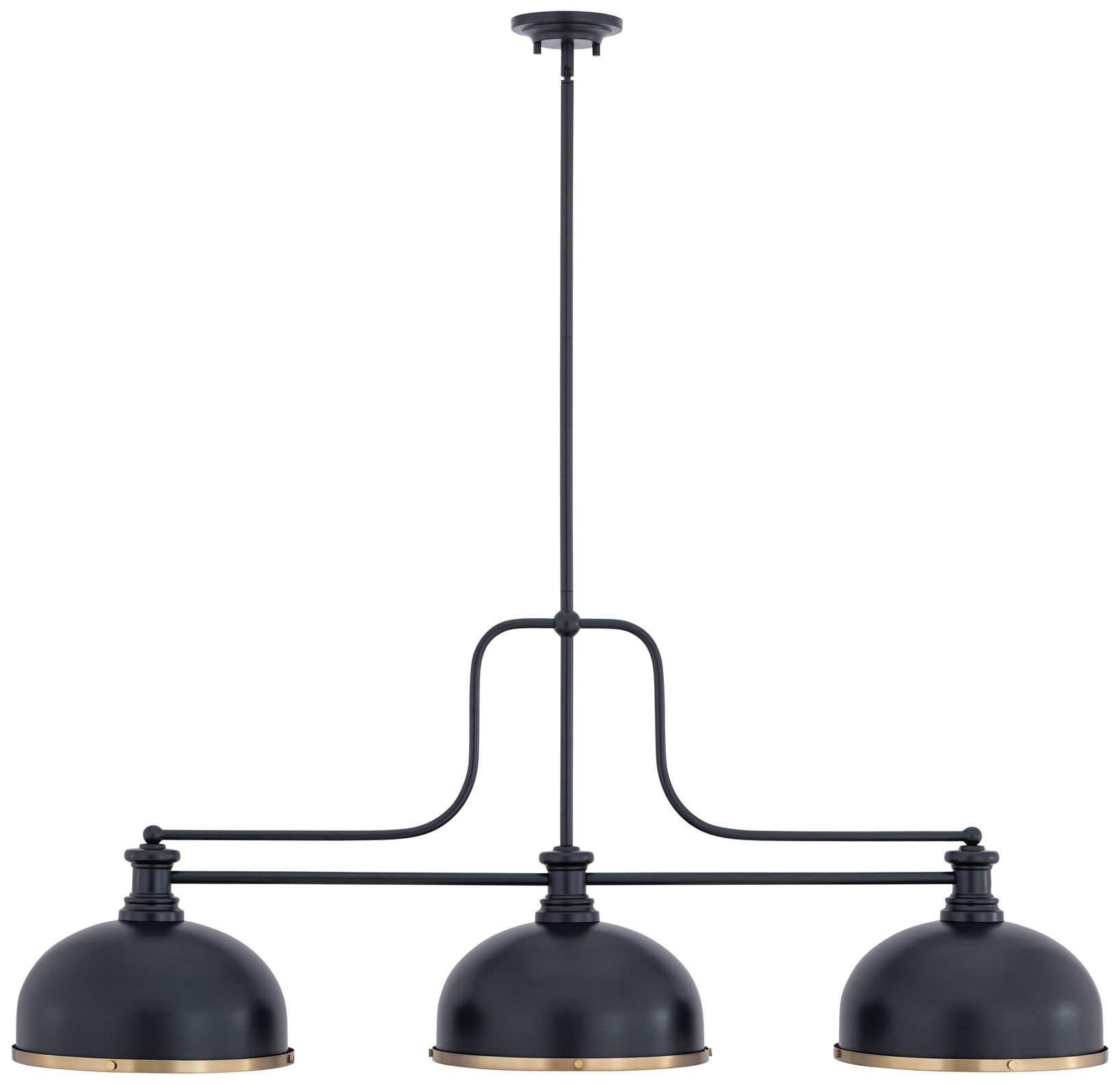 Melange  By Z-Lite 3 Light Billiard