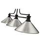 4_Melange by Z-Lite Matte Black 3 Light Billiard Light more views