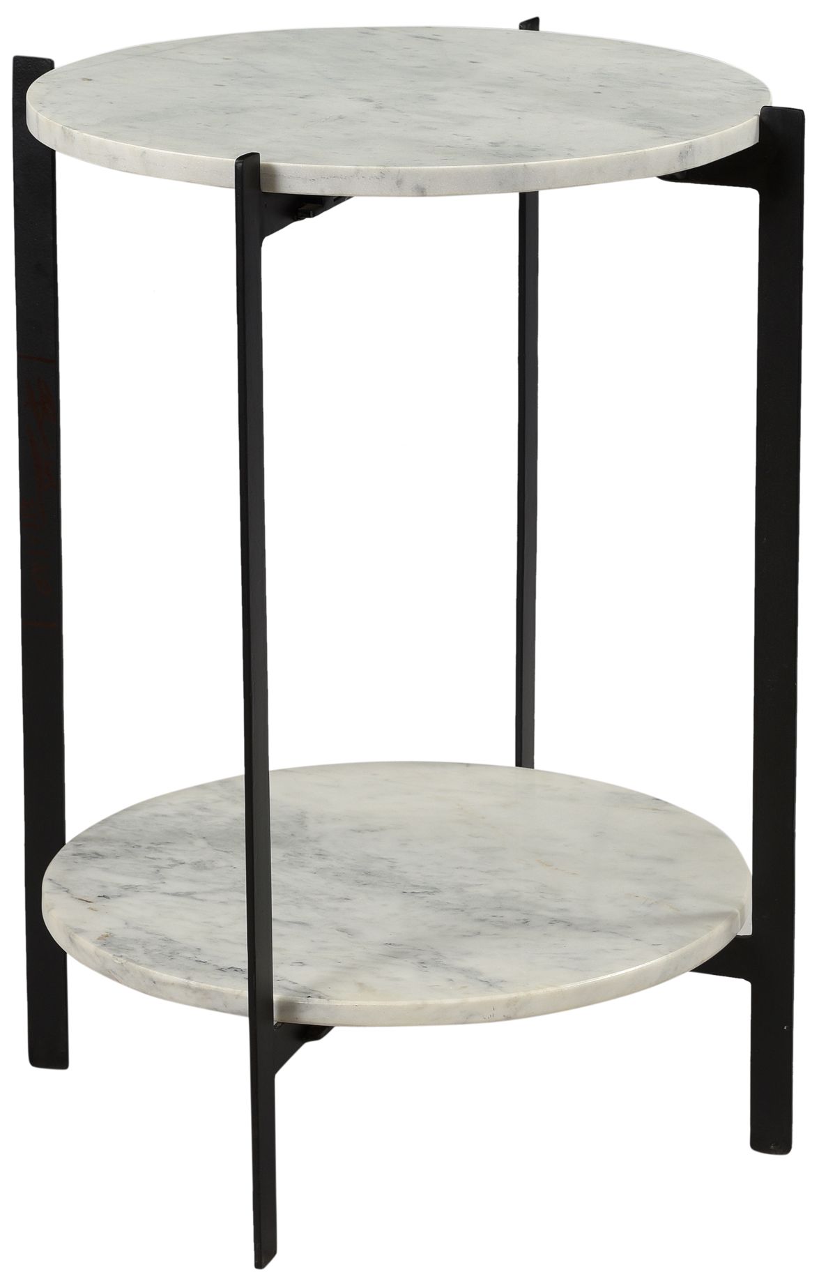 Image 2 Melanie Accent Table White more views