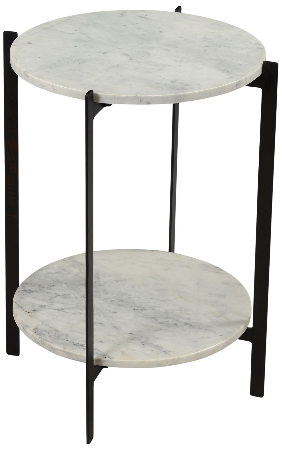 Image 3 Melanie Accent Table White more views