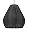 Melany 17 1/2" Wide Natural Black Pendant Light