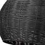 6_Melany 17 1/2" Wide Natural Black Pendant Light more views