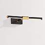 1_Melbourne 16" Wide Aged Brass and Bronze LED Picture Light