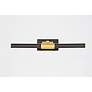 4_Melbourne 16" Wide Aged Brass and Bronze LED Picture Light more views
