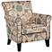 Melbury Spice Rolled Back Armchair