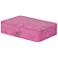 Mele & Co. Maria Plush Pink 24-Section Jewelry Box