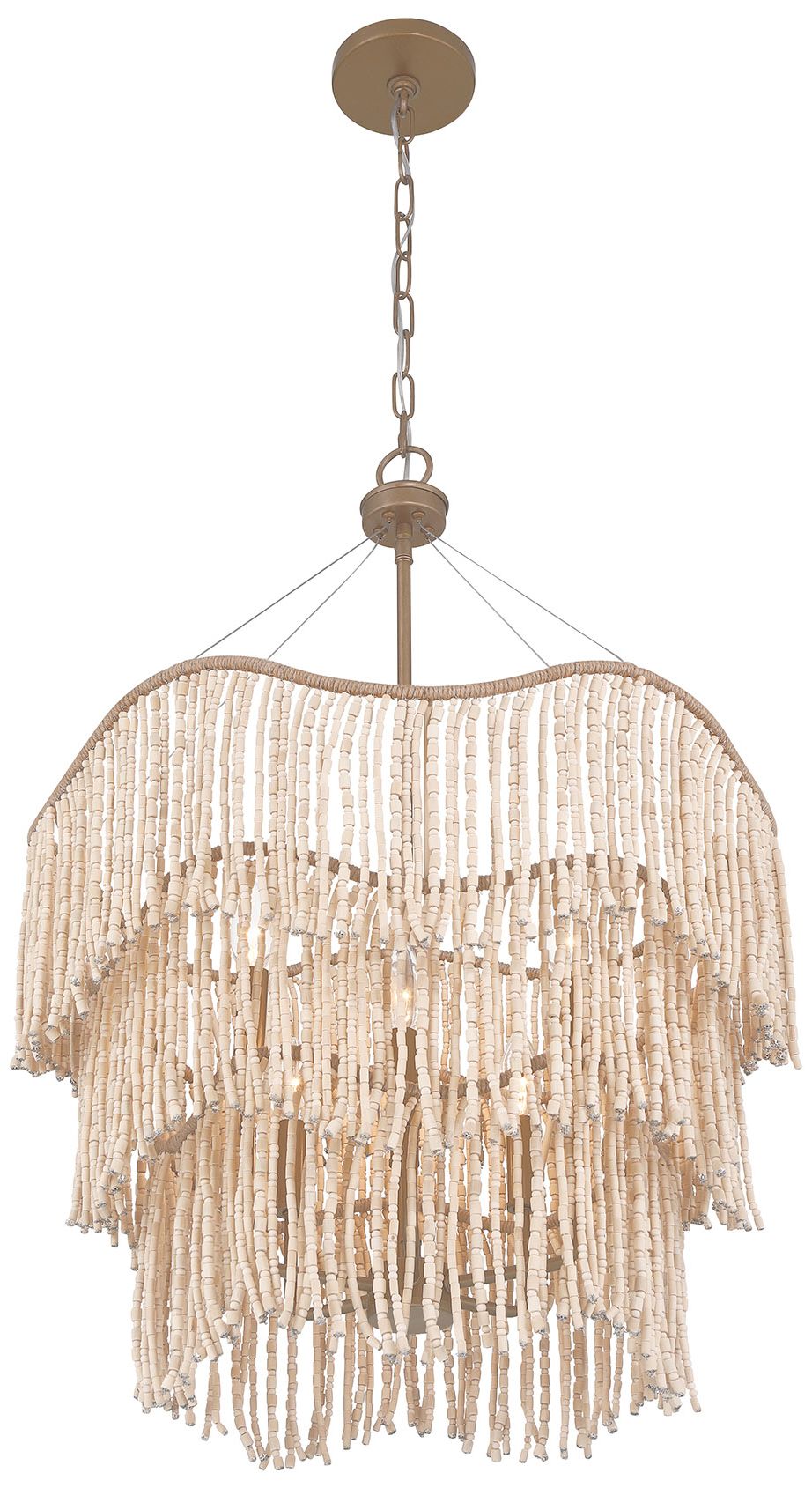 Image 4 Melia 6-Light Pendant in Cypress by Breegan Jane more views