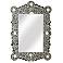 Melia Black Bone Inlay 24" x 36" Wall Mirror