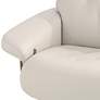 5_Melia Eggshell Adjustable Swivel Recliner and Ottoman more views