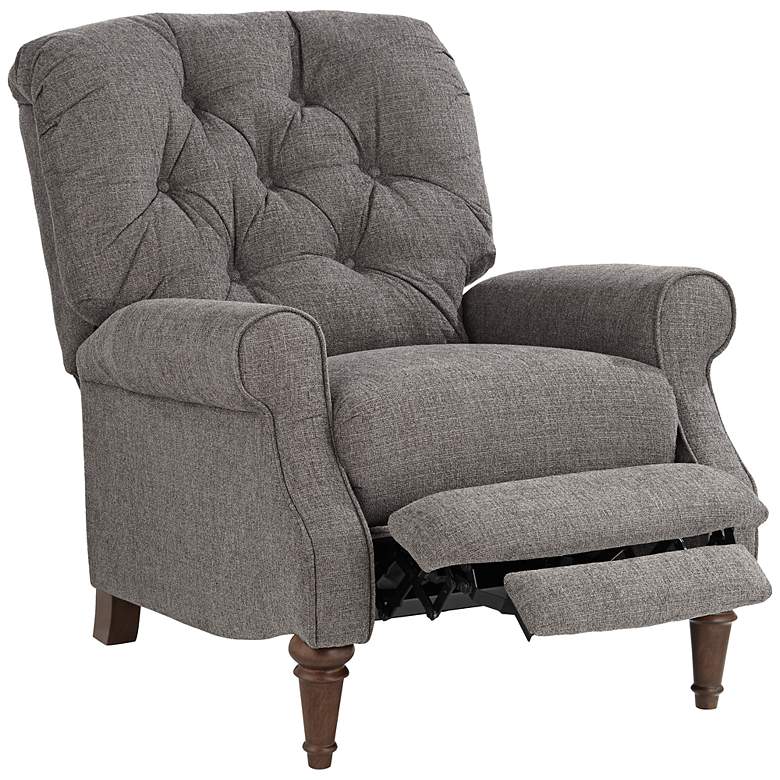 Image 7 Melissa Ash Gray Fabric 3-Way Recliners Set of 2 more views