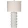 Mellette 30" High White Table Lamp
